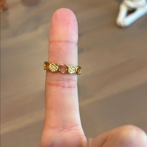 Gold and Diamond Ring. Size 5